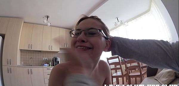 trendsTeach her how to suck Skinny teen wants to become a good cocksucker and gets some help from an older slut